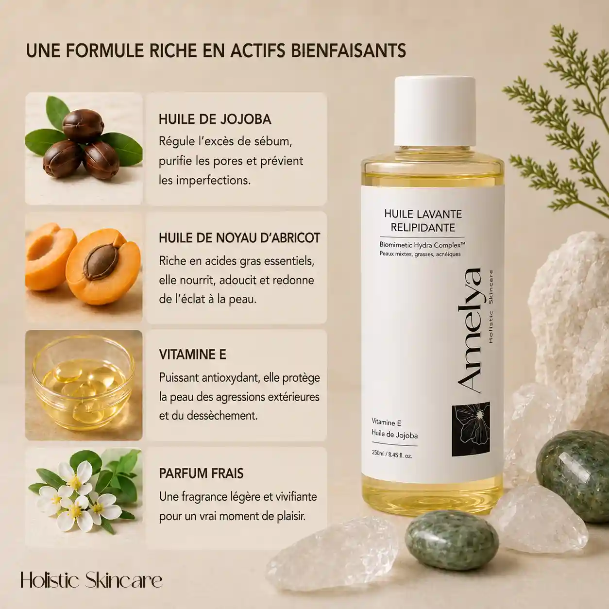 Huile Lavante Démaquillante