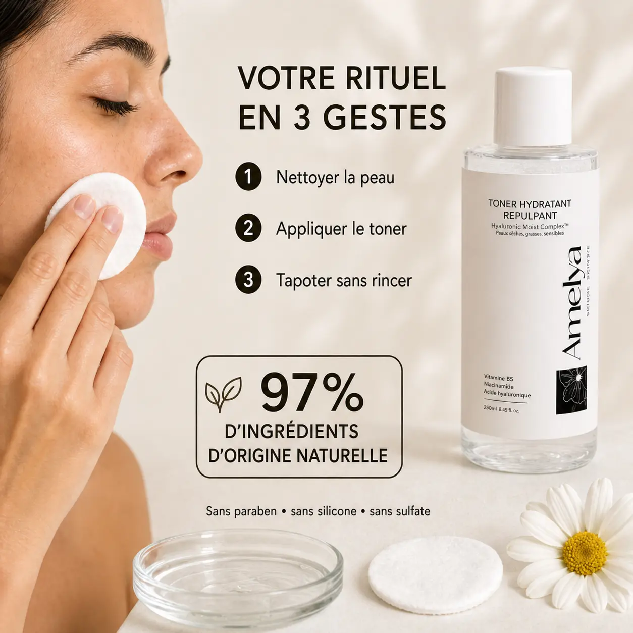 Toner Repulpant Hydratant